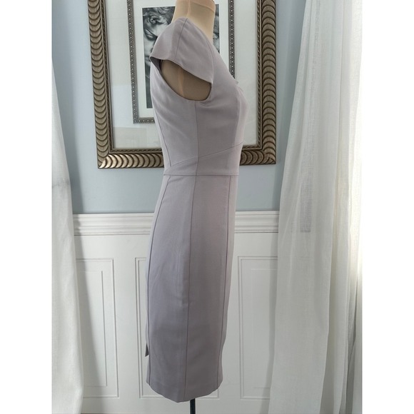 REISS Lorraine Asymmetrical Neck Cutout Sheath Dress Size 4 UK 8 EU 36 - Picture 2 of 6